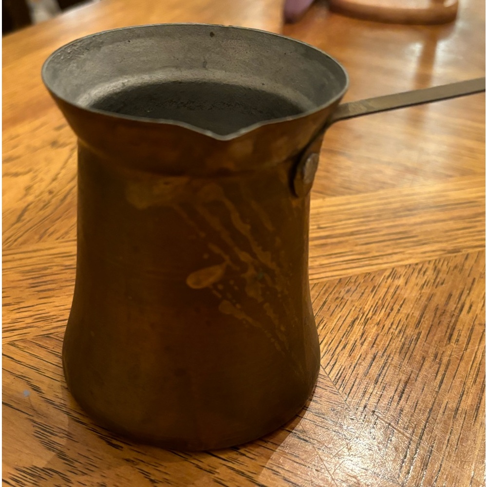 Vintage Copper Turkish Coffee Pot